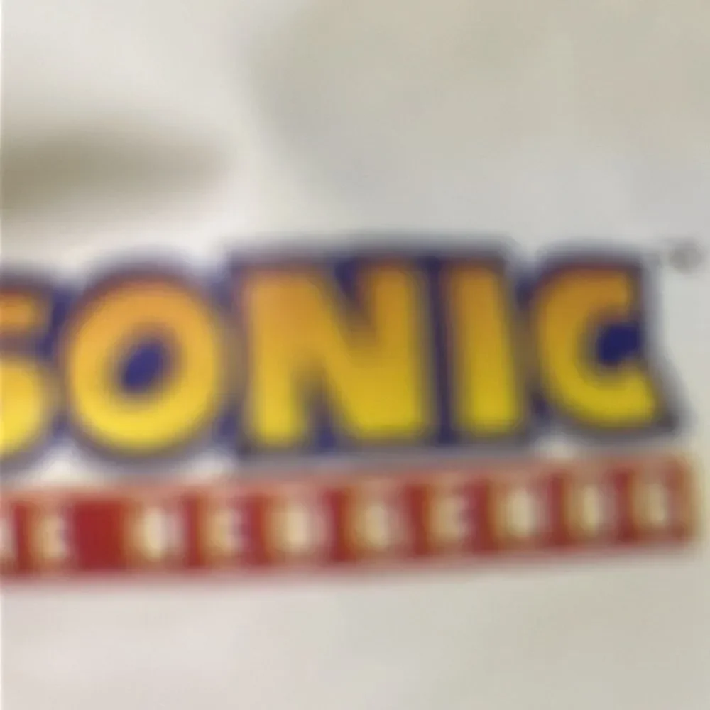 SONIC The Hedgehog Vibrant Fleece Blue Blanket- approx 48” by 36” 10/19